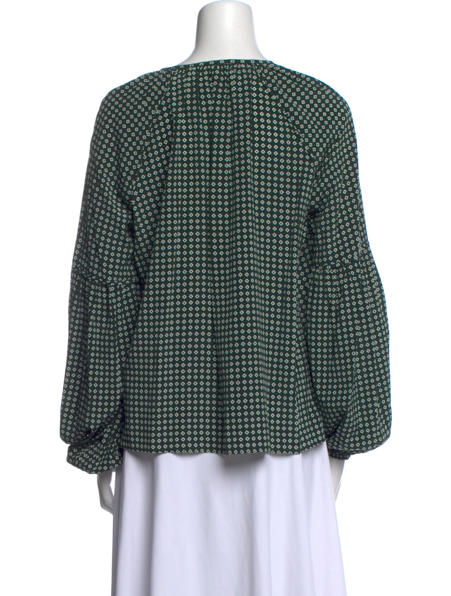 Veronica Beard Silk Printed Blouse